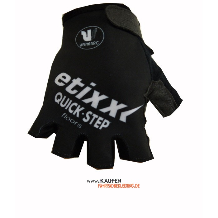 2020 Etixx Quick Step Kurze Handschuhe Shwarz